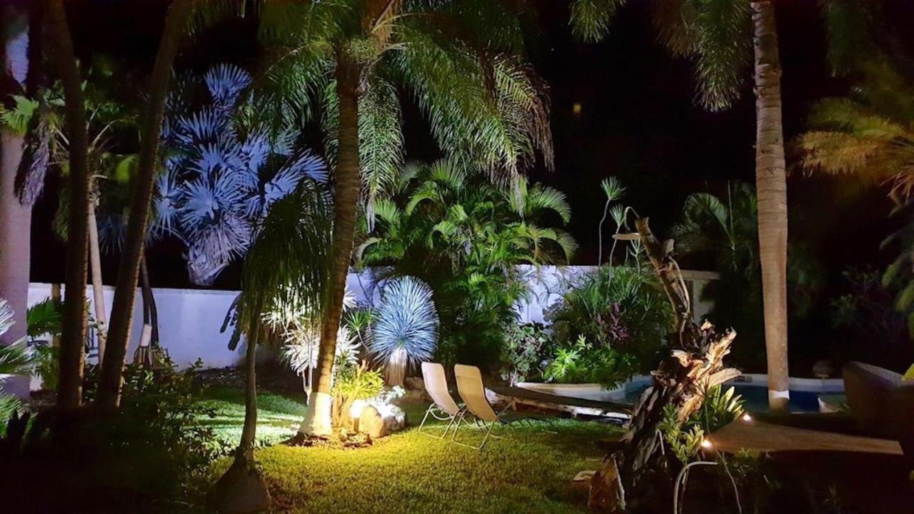 Villa Iguanou Et Piscine En Bord De Mer Proche Plages Marina Et Golf Saint-Francois  Bagian luar foto