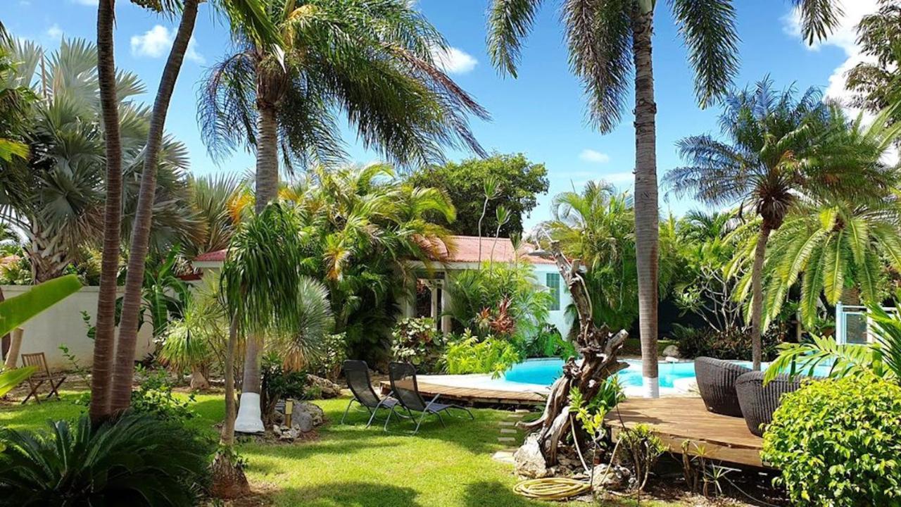 Villa Iguanou Et Piscine En Bord De Mer Proche Plages Marina Et Golf Saint-Francois  Bagian luar foto