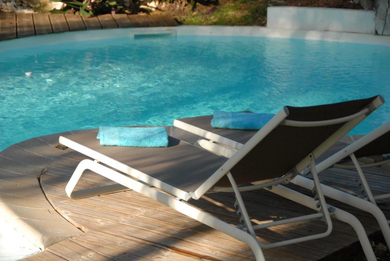 Villa Iguanou Et Piscine En Bord De Mer Proche Plages Marina Et Golf Saint-Francois  Bagian luar foto